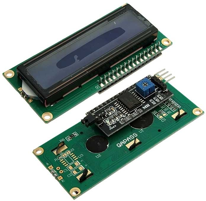 LCD 1602 дисплей