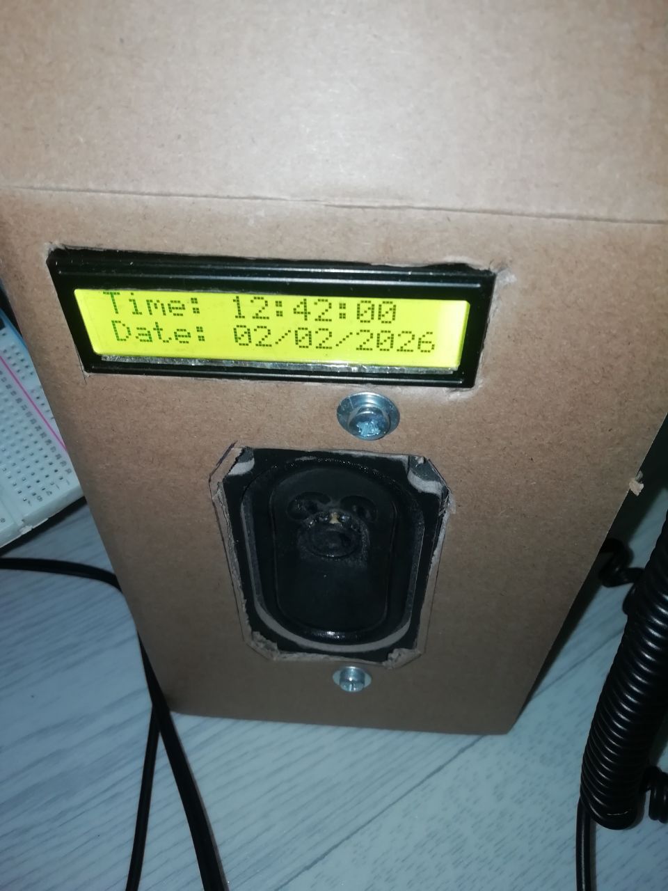 Работающий дисплей